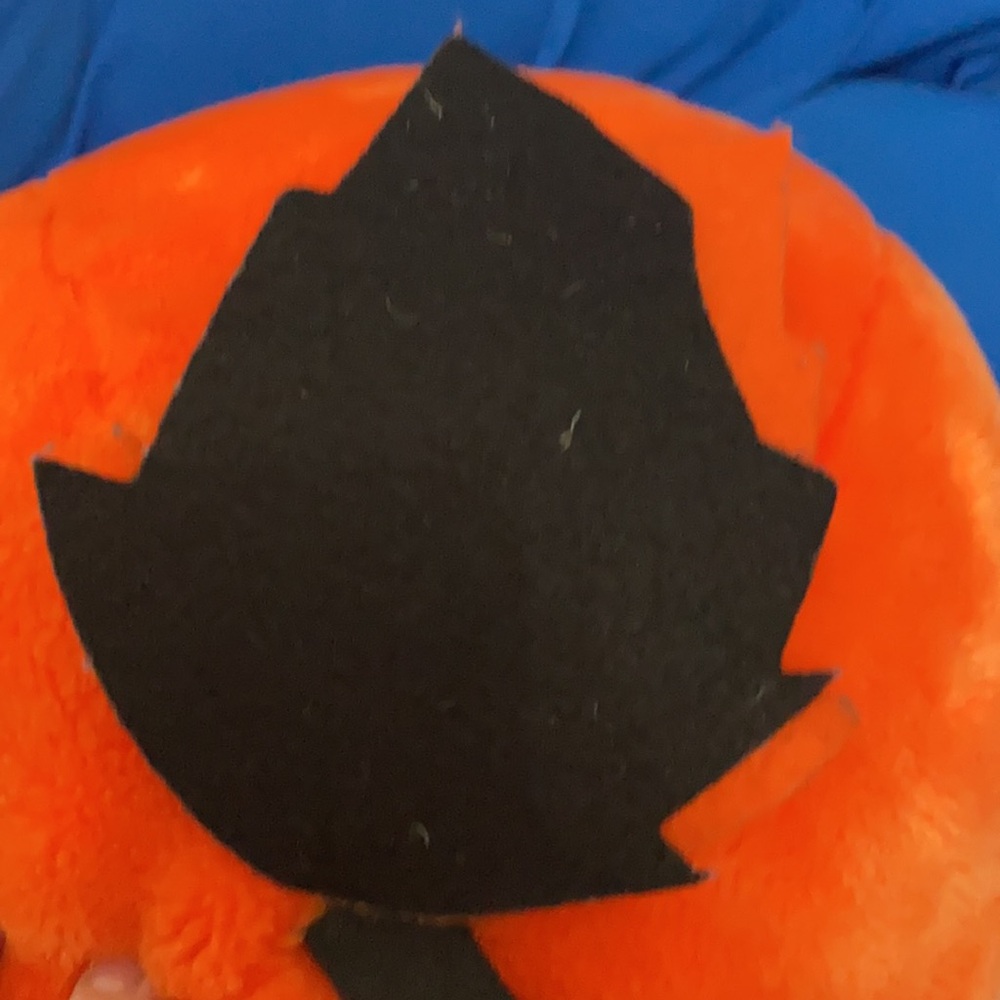 Playful Plush Halloween Pumpkin Plush NWTS 1988 Chrisha Creation Limited - Picture 7 of 15